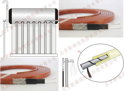 太陽(yáng)能電伴熱帶安裝圖